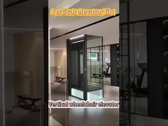 Sicherheit Zuhause Rollstuhllift 3m-10m Hydraulische vertikale Plattformlift mit Kabine