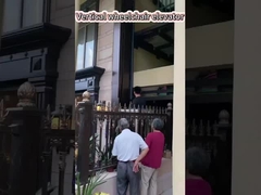 250 kg 4 m Außen Rollstuhlplattform Lift Wohnvertikallift