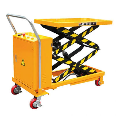 kaufen Handschiebe-Schere-Trolley Halbelektrische Hydraulik-Kleine Schere-Lifttrolley online manufacture