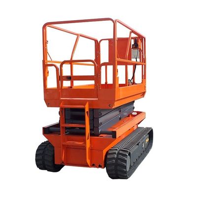 kaufen 200 kg 4m-6m Crawler Scissor Lift Hydraulische selbstfahrende Hebeplattform online manufacture