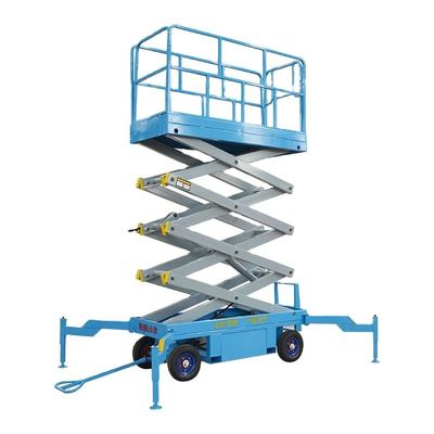 kaufen Hydraulische 500 kg bewegliche Schere 14m hohe Luftplattform online manufacture