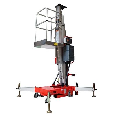 kaufen Hydraulische Luftplattenhebe 9 m 150 kg Einmastenhebe für die Fabrikausstellung online manufacture