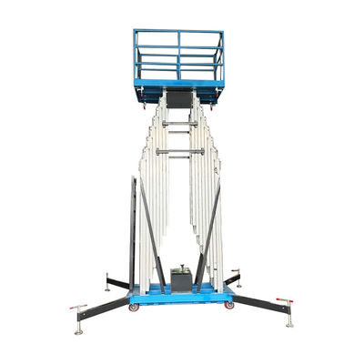 kaufen 16M Teleskop-Aufzugsplattform Zwei-Mast-Hydraulische Hocharbeitsplattform online manufacture
