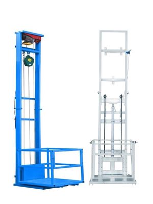 kaufen Lager 500 kg Zwei-Posten-Ladenaufzug Einleitungsbahn hydraulischer Laderaufzug online manufacture