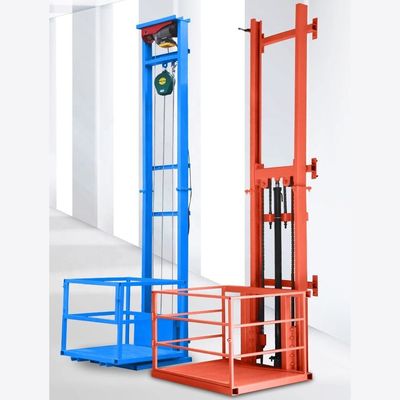 kaufen 1000 kg Kleinlastlift Orange Wandmontierte Lastlift für Lager online manufacture