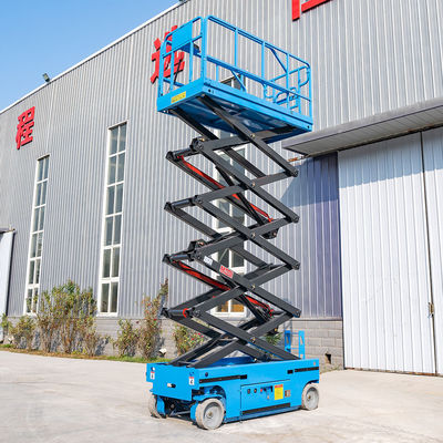 kaufen 10 m 320 kg Selbstfahrende Hebeplattform Elektrisch angetriebenes bewegliches Schereheben online manufacture