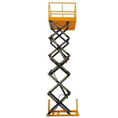 kaufen 1T - 4T Feste elektrische hydraulische Schere Ladehebe Tisch 1m - 4m Scherehebe online manufacture
