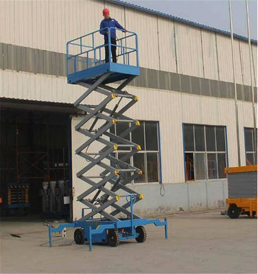 kaufen Elektrische Schere 500 kg 6m 8m 10m Hydraulische Luftarbeitsplattform online manufacture