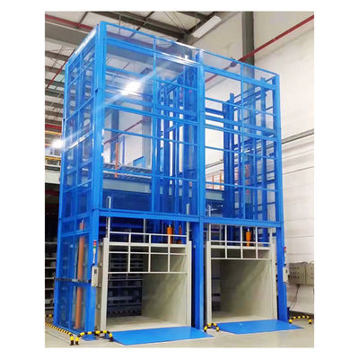 kaufen Vollkäfiglift 3m 5m 7m 9m Hydraulischer Frachtlift für Lager online manufacture