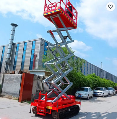 kaufen 8 m 10 m 12 m selbstfahrende elektrische Krabbler-Schere-Hofplattform online manufacture