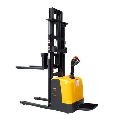 kaufen Vollelektrische Palettenlastwagen Stapler Gabelstapler 1t 2t Selbstheber elektrischer Stapler online manufacture