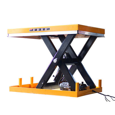 kaufen Kleine hydraulische Handhebeplattform 1 Tonne 1m Scherehebefläche online manufacture