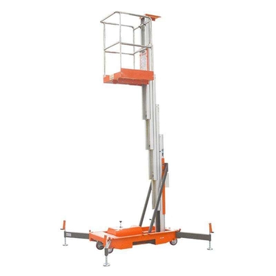 kaufen 200 kg 12 m 14 m mobile vertikale Arbeitsplattform mit einem Mast online manufacture