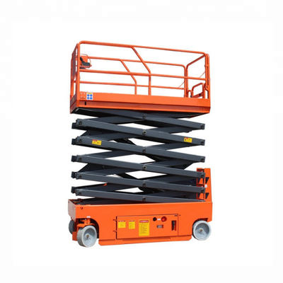 kaufen Elektrische hydraulische Liftplattform Mini 230kg Lade selbstfahrende Schere Lift Online-Herstellung