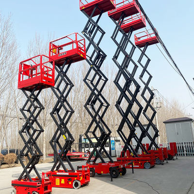 kaufen Self-propelled Scissor Lift 8m 10m 12m 14m Hydraulic Scissor Lift Platform Online-Herstellung