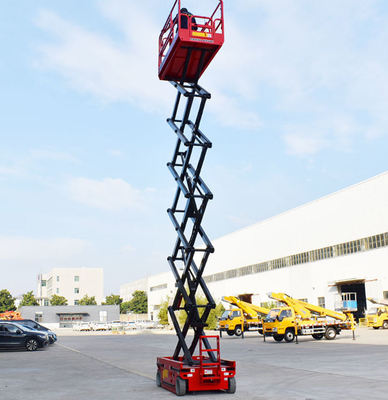 kaufen 14m Selbstfahrende elektrische Scherenhebebühne hydraulische mobile Hebebühne Online-Herstellung