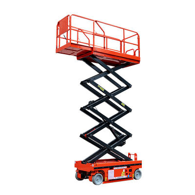 kaufen 4m 6m 8m Self Propelled Electric Scissor Lift For Warehouse Cleaning Window Online-Herstellung