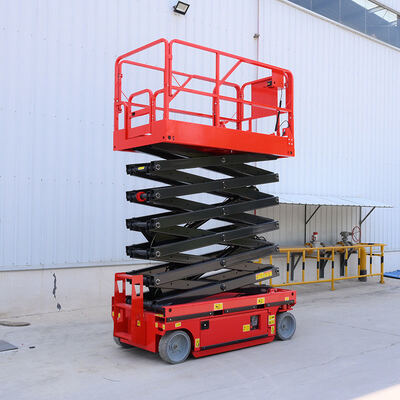 kaufen 6m 8m 10m Mobile Scissor Lift Small Self Propelled Aerial Work Platform Online-Herstellung