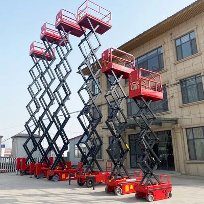kaufen Electric Self Propelled Aerial Work Platform 6m 8m Scissor Lift Online-Herstellung