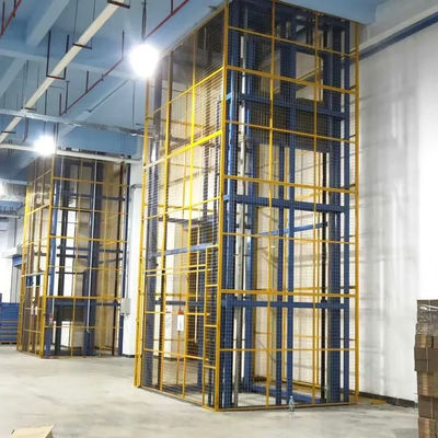 4 Post Käfiglift 3000 kg Hydraulikgutlift Vollkäfiglift