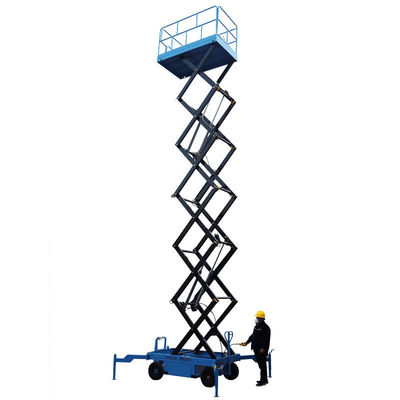 Luftarbeit 14m Scherehebe 1000KG 50 Ft Scherehebe für die Fabrik