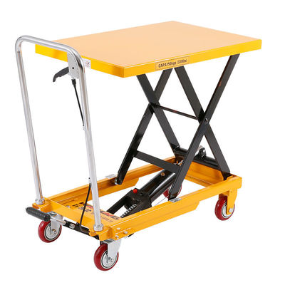 150 kg Scherehebe Tisch Trolley Hydraulischer Tisch Wagen Handbuch Hydraulischer Hebe Tisch