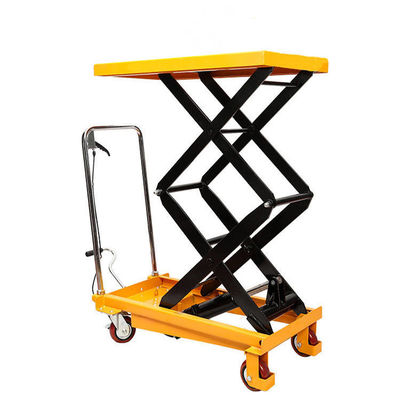 Transport 1.5m Schereheber Tischkarren 350kgs Doppel Schereheber Tisch