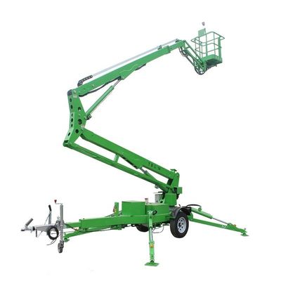 60 Fuß hochgezogener Boom-Lifttrailer