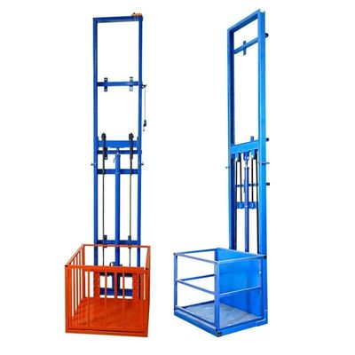 500 kg Doppelmast-Hydraulik-Güterlift 6m Außenfrachtlift