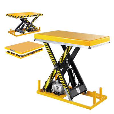 Lieferung kleiner elektrischer Schere 2000 kg 1,4 m Kompakter Lift