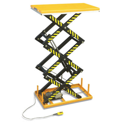 Vertikaler stationärer hydraulischer Aufzugstisch 3 m 2000 kg Festplatte mit Schere