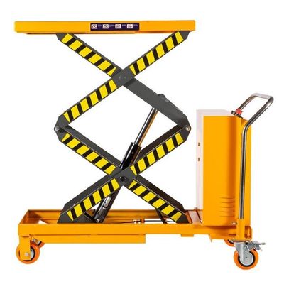 500 kg Scherehebewagen Halbelektrische Hebewagen-Tisch für Lager