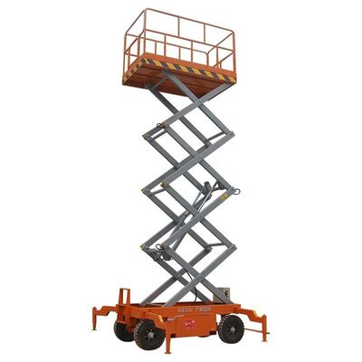 Aufzugshöhe 7 m Mobil-Schere-Lift Hydraulik-Mobil-Mann-Lift