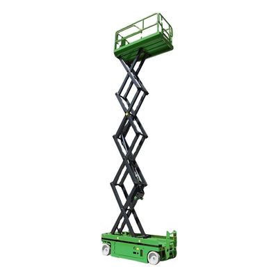 12 m selbstfahrende Zugangsplattformen 320 kg tragbare Scherehebeplattform