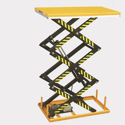 Hydraulische Liftplattform 1t Kapazität 5m Schere Ladenaufzugstisch
