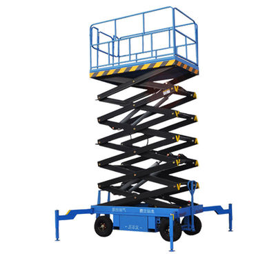 12 m 14 m 500 kg Elektrische Hydraulik-Schere-Hebe-Tische mobile Luftarbeitsplattform