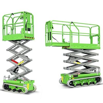 8m 10m 12m Gleis elektrischer Aufzug hydraulische mobile Schere Aufzugsplattform für den Außenbereich