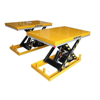 Fest hydraulisches elektrisches Scherelift 2000kg Belastung stationäre Arbeit Lift Tisch