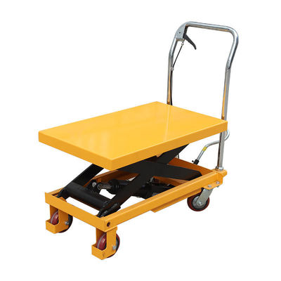 0.5 - 2 Tonnen Schere Handwagen Hydraulischer Hebe-Tisch für Industrie