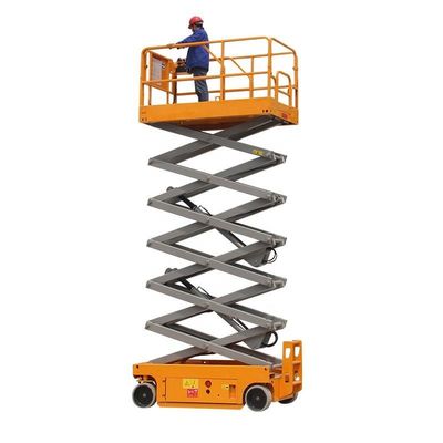 Elektro-Hydraulische 8m 10m selbstfahrende Scherehebeplattform für Luftarbeit
