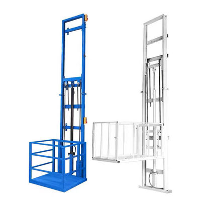 Elektro-Hydraulischer einfacher Aufzug 1 Tonne 8 m Lagergebrauchslastlift