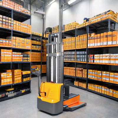 Elektrische Palettenstapler 1 Tonne 3,5 m Selbstladen-Hofstapler Palettenwagen