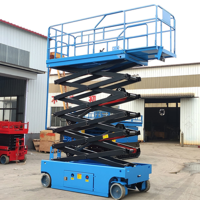 6m Hydraulische Selbstfahrende Scherenarbeitsbühne Mobile Arbeitsbühnen