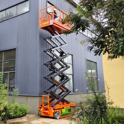 6m 8m 10m 12m Elektrische selbstfahrende hydraulische Scherenbühne