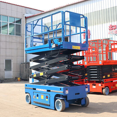 6-8m 320kg elektrische hydraulische kleine Liftplattform selbstfahrender Scherelift