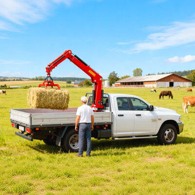 5-Ton 6-Ton faltbarer Kranwagen mit hydraulischem Mini-Hubkran