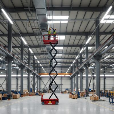 Industrielle elektrische Scherenhebebühne 6m 8m 10m Arbeitsbühne