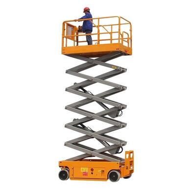 10m 320kg Elektrische Arbeitsbühne Hydraulische Scherenhebebühne