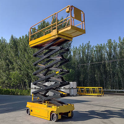 14 m 16 m 230 kg Hydraulische elektrische Schere Lift mobile Luftarbeit Plattform