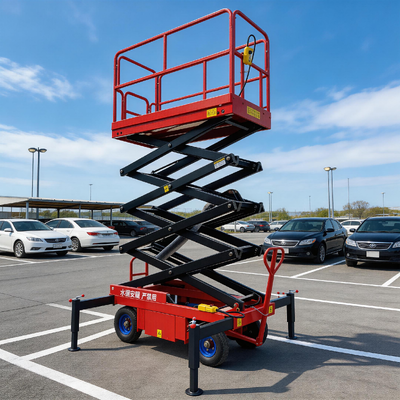 Mobiler Schere Lift effizient sicher 6m Höhe 500kg Für die Installation und Wartung